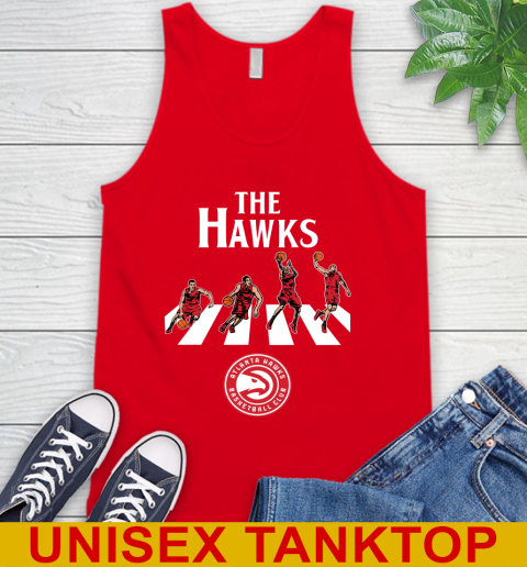 NBA Basketball Atlanta Hawks The Beatles Rock Band Shirt Tank Top 5