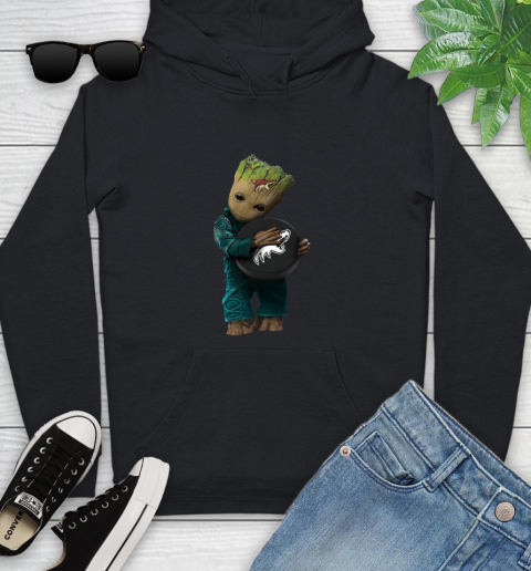 NHL Groot Guardians Of The Galaxy Hockey Sports Arizona Coyotes Youth Hoodie 2