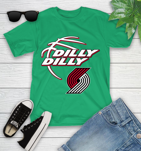 NBA Portland Trail Blazers Dilly Dilly Basketball Sports Youth T-Shirt 6