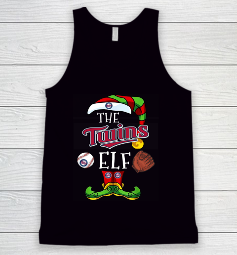 Minnesota Twins Christmas ELF Funny MLB Tank Top