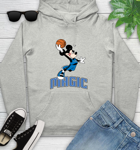 NBA Basketball Orlando Magic Cheerful Mickey Mouse Shirt Youth Hoodie 2