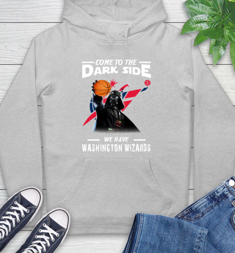 NBA Come To The Dark Side We Have Washington Wizards Star Wars Darth Vader Basketball Hoodie 6