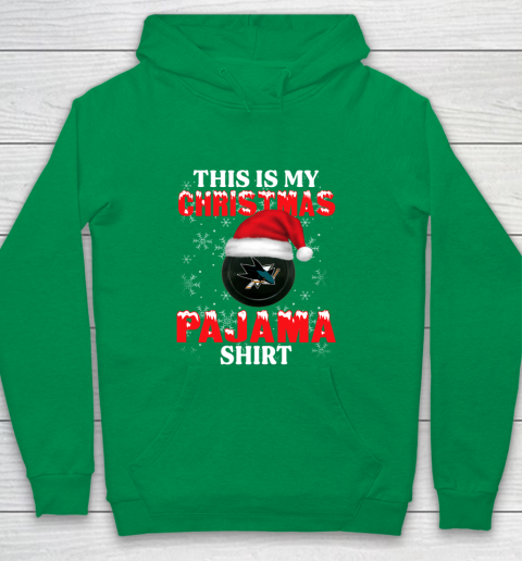 San Jose Sharks This Is My Christmas Pajama Shirt NHL Youth Hoodie 5 San Jose Sharks This Is My Christmas Pajama Shirt NHL Youth Hoodie - Image 5