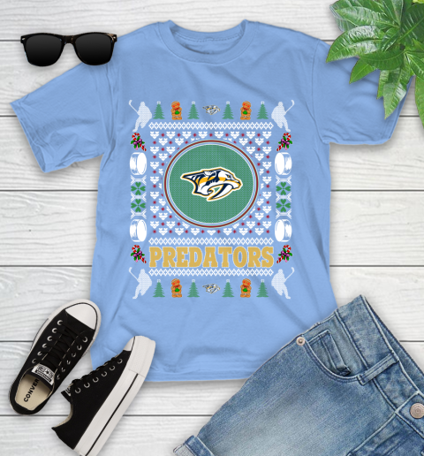 Nashville Predators Merry Christmas NHL Hockey Loyal Fan Ugly Shirt 114