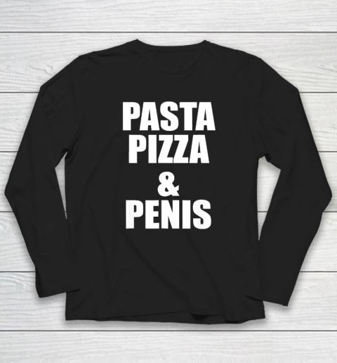 Pasta Pizza Long Sleeve T-Shirt