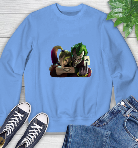New York Jets NFL Football Joker Harley Quinn Suicide Squad Sweatshirt 12 New York Jets NFL Football Joker Harley Quinn Suicide Squad Sweatshirt - Image 12