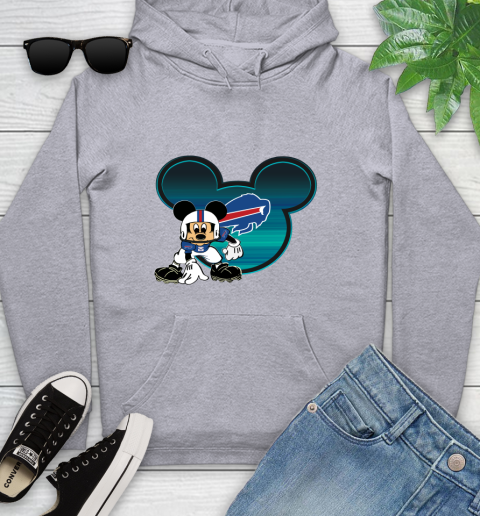 NFL Buffalo Bills Mickey Mouse Disney Football T Shirt Youth Hoodie 6