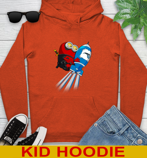 NBA Basketball Orlando Magic Deadpool Minion Marvel Shirt Youth Hoodie - Image 5