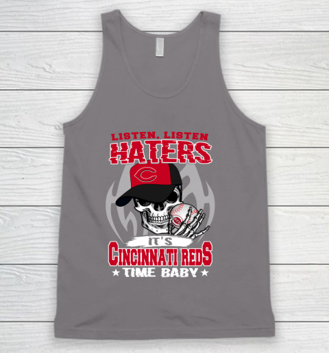 Listen Haters It is REDS Time Baby MLB Tank Top 6