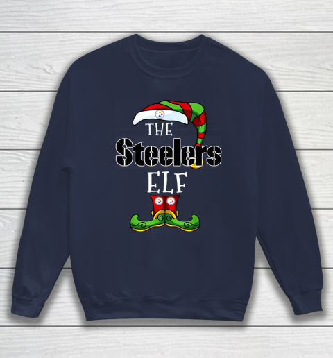 Pittsburgh Steelers Christmas ELF Funny NFL Sweatshirt 2