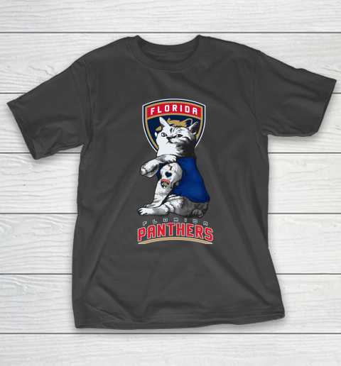 NHL My Cat Loves Florida Panthers Hockey T-Shirt