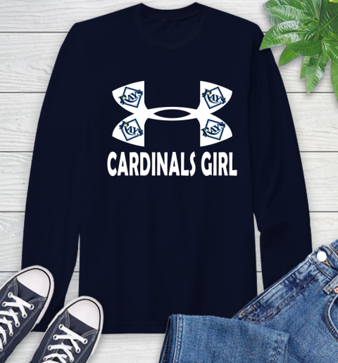 MLB St.Louis Cardinals Under Armour Baseball Sports Long Sleeve T-Shirt 3