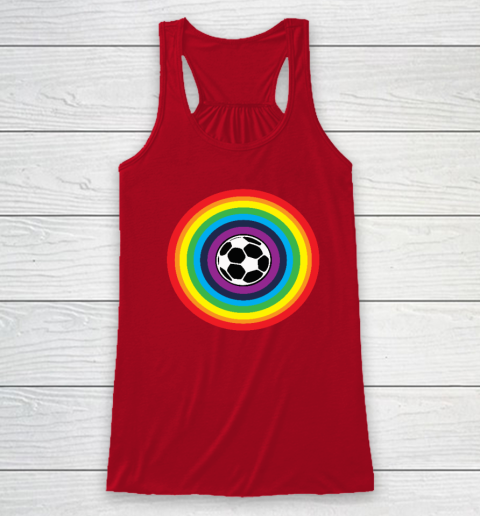 Grant Wahl Rainbow Shirt LGBT Rainbow Colours Soccer Football Worldcup 2022 Qatar Racerback Tank 3
