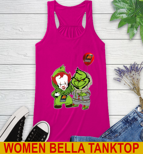 Phoenix Suns Baby Pennywise Grinch Christmas NBA Basketball Racerback Tank 8