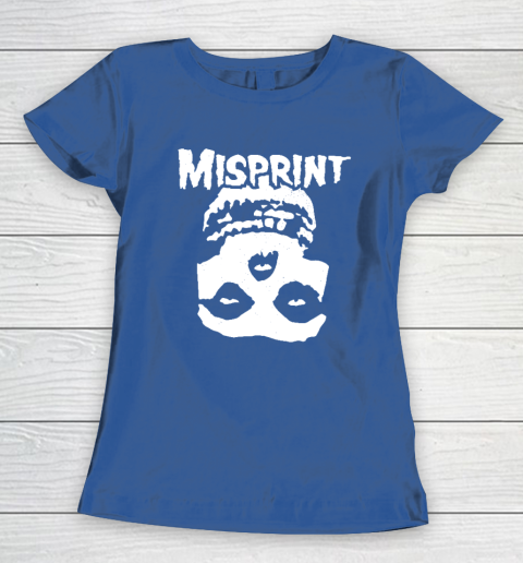 Misprint Skull Funny Misfit Women's T-Shirt - Image 7