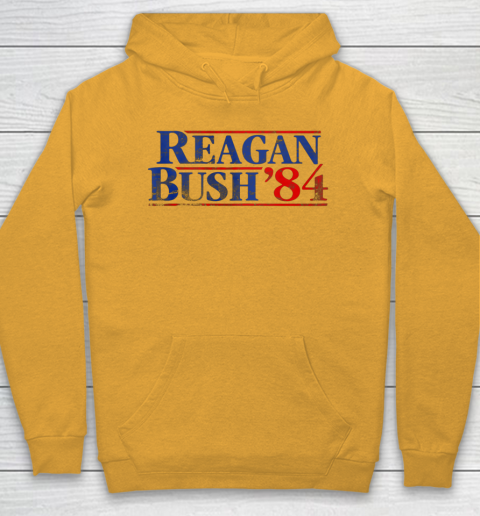 Reagan Bush 84 Vintage Style Conservative Republican Hoodie 2