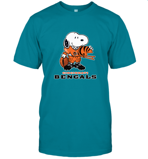 Peanuts Snoopy Football Team Cheer For The Cincinnati Bengals NFL Shirts -  Peanutstee