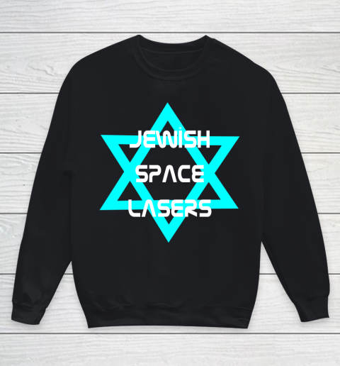 Jewish Space Lasers Logo Youth Sweatshirt