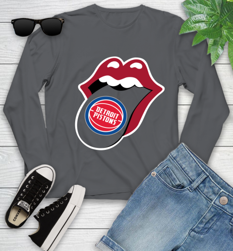 Detroit Pistons NBA Basketball Lips I Root For My Team Adoring Fan 132