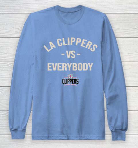 LA Clippers Vs Everybody Long Sleeve T-Shirt 8