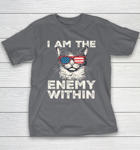 I Am The Enemy Within Tee  Kamala Harris 2024 Merch Youth T-Shirt 5