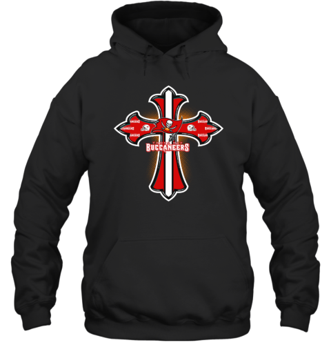 NFL Green Crusader Cross Los Tampa Bay Buccaneers Hoodie
