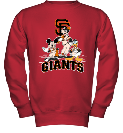 San Francisco Giants Youth Allover Print Long Sleeve T-Shirt