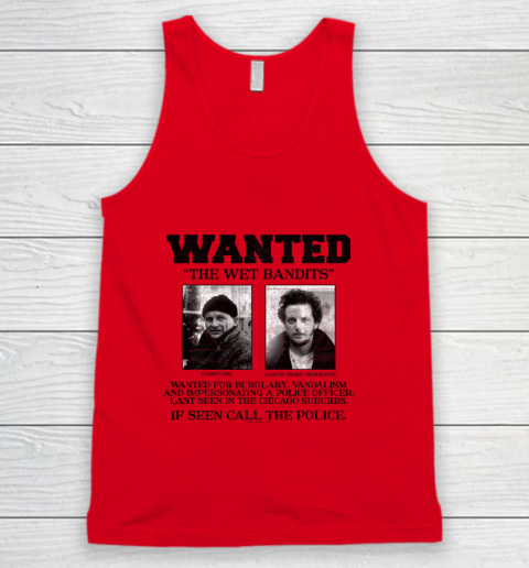 Home Alone Wanted The Wet Bandits Tank Top 3