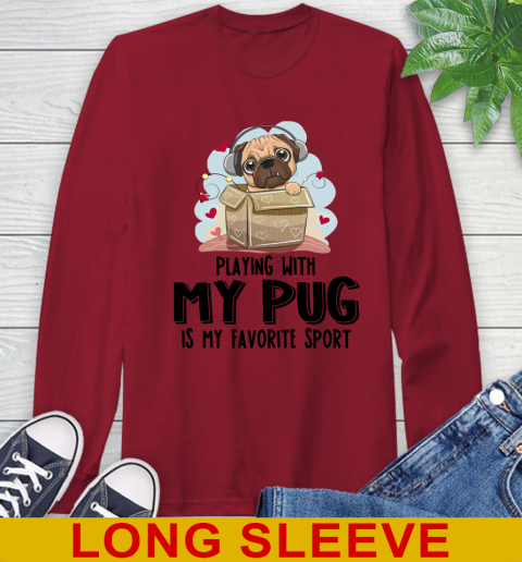 Playing with my pug is my favorite sport 52