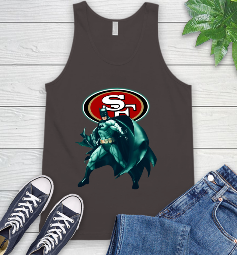NFL Batman Football Sports San Francisco 49ers Tank Top 7