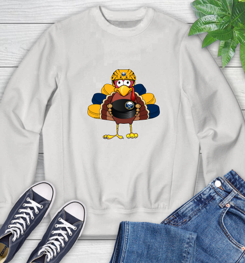 Buffalo Sabres Turkey Thanksgiving Day Sweatshirt