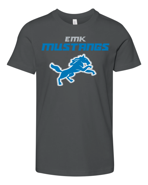 MR MAC EMK DESIGNS EMK MUSTANGS FOOTBALL Premium Youth T-shirt