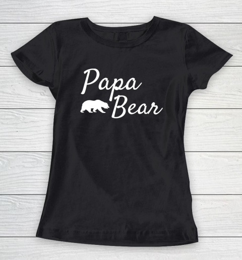 Papa Bear Long Sleeve Shirt Men Papa Bear Mama Bear Women's T-Shirt