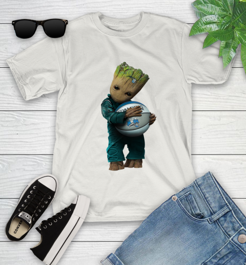 NBA Groot Guardians Of The Galaxy Basketball Sports Orlando Magic Youth T-Shirt 12