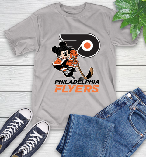 NHL Philadelphia Flyers Mickey Mouse Disney Hockey T Shirt T-Shirt 12