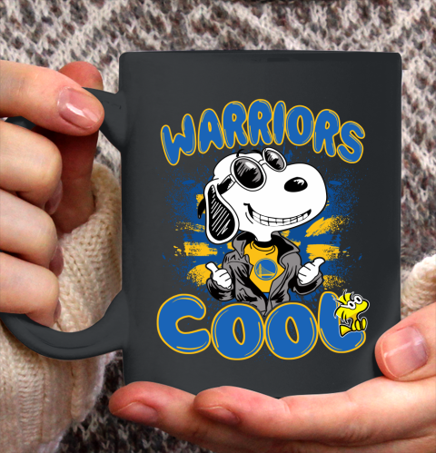 NBA Basketball Golden State Warriors Cool Snoopy Shirt Ceramic Mug 15oz