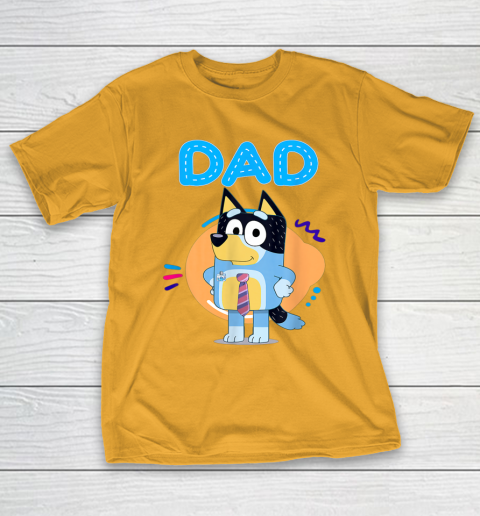 Family Blueys Love Dad Love Mom Blueys Love Mom T-Shirt 2