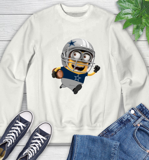 NFL Dallas Cowboys Minions Disney Football Sports Sweatshirt