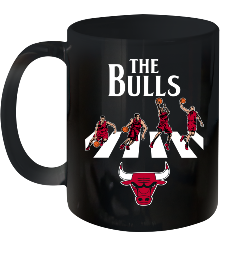 NBA Basketball Chicago Bulls The Beatles Rock Band Shirt Ceramic Mug 11oz
