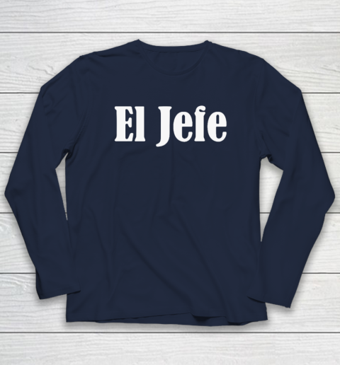 Coach Pop El Jefe (print on front and back) Long Sleeve T-Shirt 2