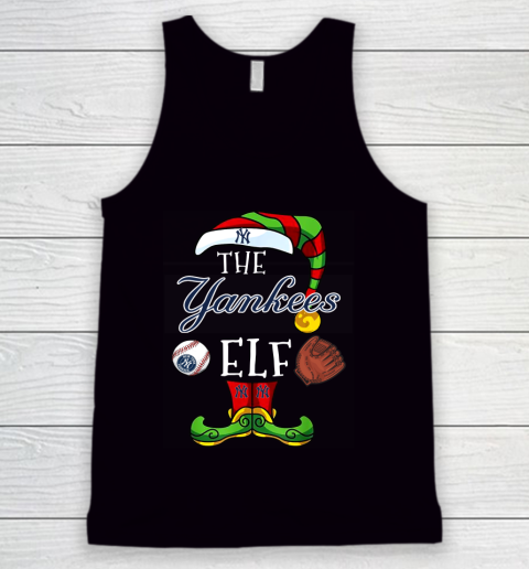 New York Yankees Christmas ELF Funny MLB Tank Top