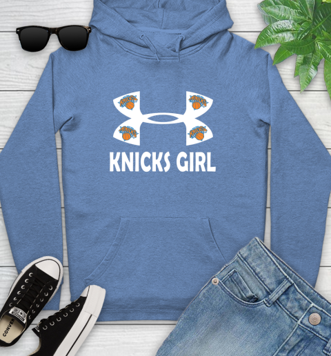 NBA New York Knicks Girl Under Armour Basketball Sports Youth Hoodie 13