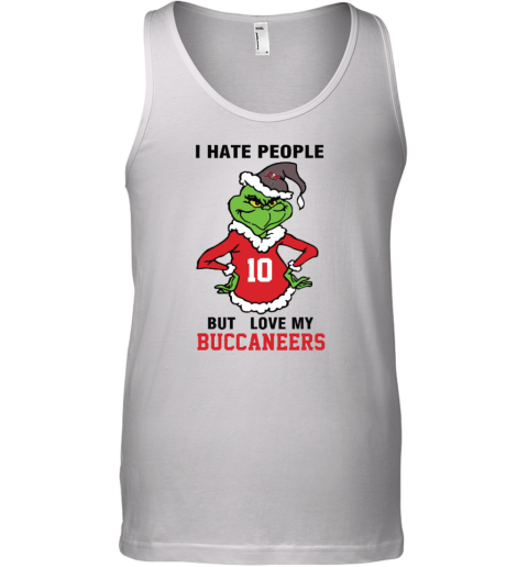 I Hate People But I Love My Buccaneers Tampa Bay Buccaneers NFL Teams Tank Top