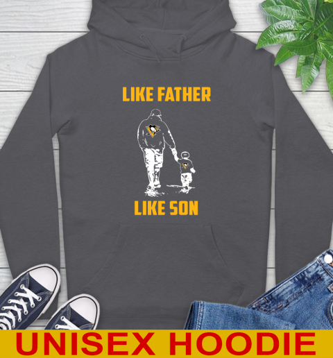 Pittsburgh Penguins NHL Hockey Like Father Like Son Sports Hoodie 7