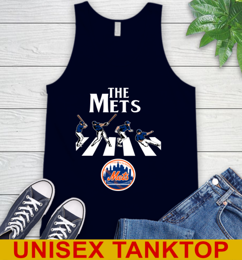 MLB Baseball New York Mets The Beatles Rock Band Shirt Tank Top 2