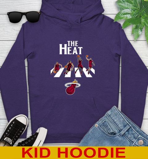 NBA Basketball Miami Heat The Beatles Rock Band Shirt Youth Hoodie 5