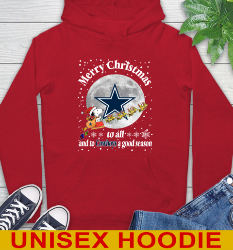 Dallas Cowboys Merry Christmas To All And To Cowboys A Good Season NFL Football Sports Hoodie 10