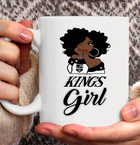 Los Angeles Kings Girl NHL Ceramic Mug 11oz 2