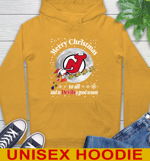 New Jersey Devils Merry Christmas To All And To Devils A Good Season NHL Hockey Sports Hoodie 2