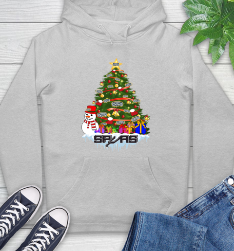 San Antonio Spurs Merry Christmas NBA Basketball Sports Hoodie 6